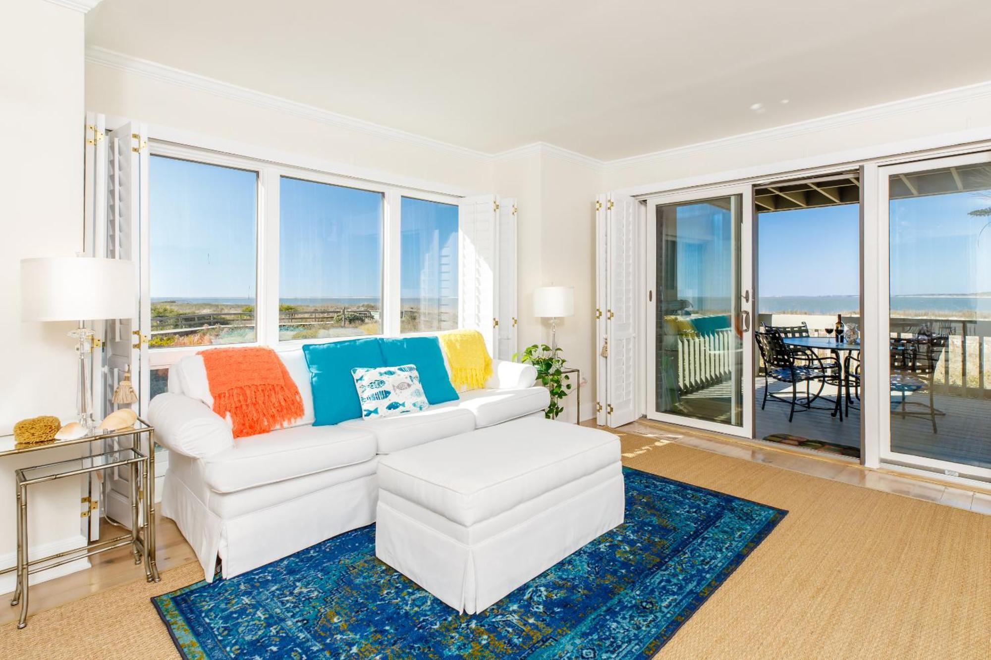1313 Pelican Watch - Seabrook Island - Beachfront 5 Star Condo - Fido Friendly Eksteriør billede