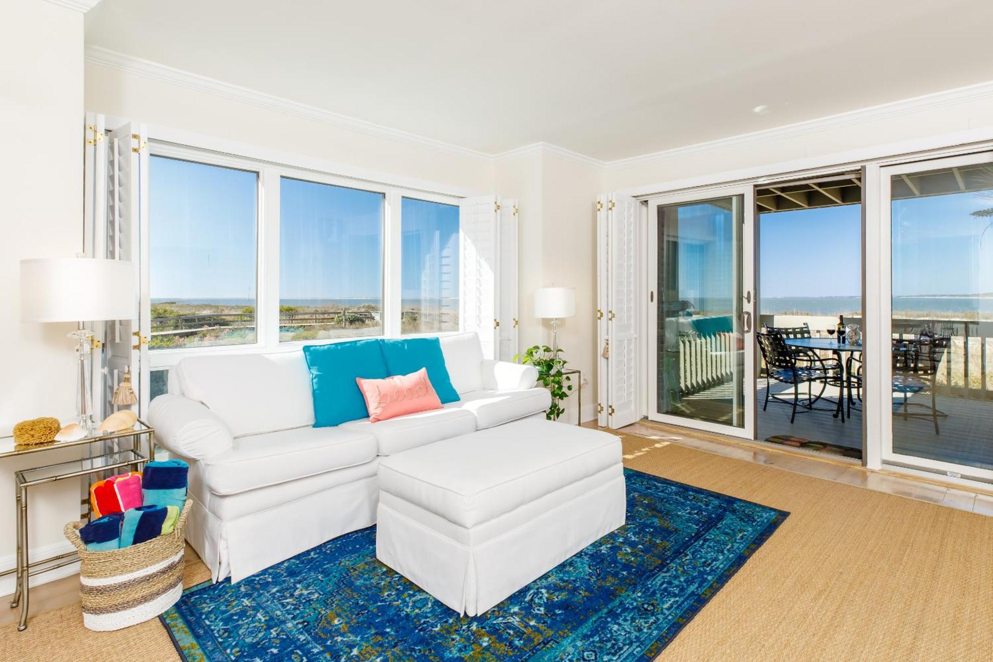 1313 Pelican Watch - Seabrook Island - Beachfront 5 Star Condo - Fido Friendly Eksteriør billede